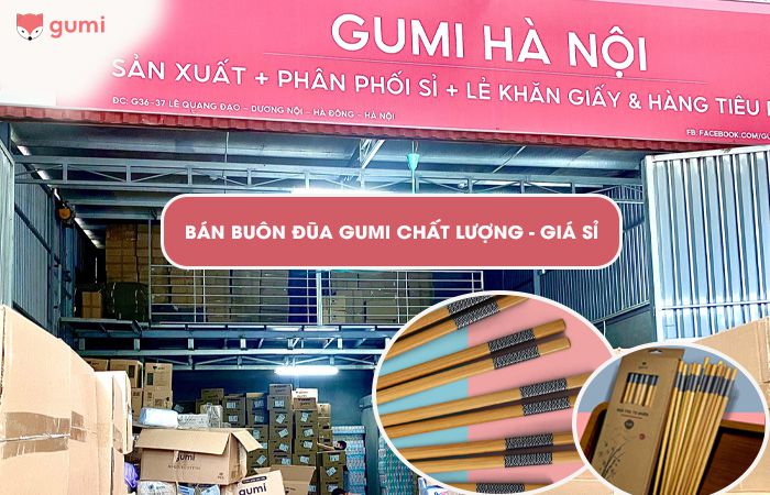 Bán buôn đũa Gumi chất lượng vượt trội