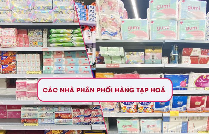 Các nhà phân phối hàng tạp hóa phổ biến nhất hiện nay