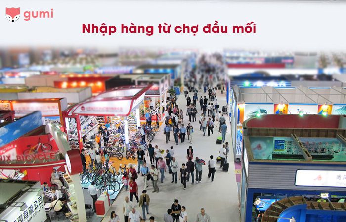 Các nhà phân phối hàng tạp hóa tại chợ đầu mối