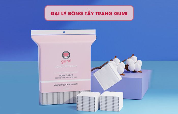 Đại lý bông tẩy trang Gumi giá sỉ | Chiết khấu hấp dẫn