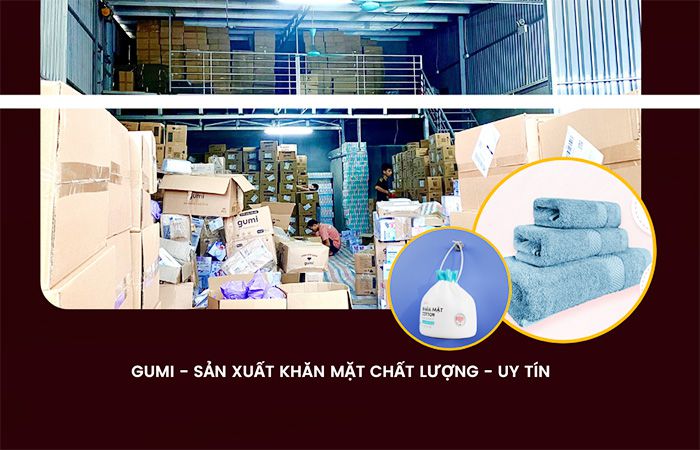 Sản xuất khăn mặt Gumi phân phối khắp tỉnh thành| Giá rẻ