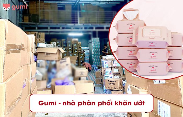 Nhà phân phối khăn ướt Gumi uy tín hàng đầu