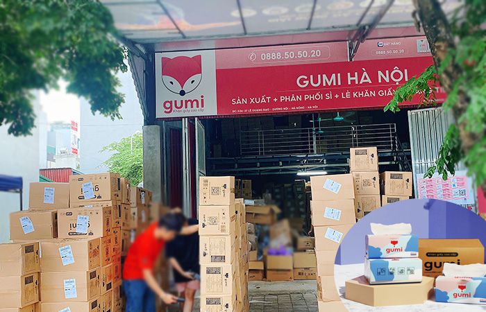 Gumi- chuyên phân phối giấy ăn chất lượng - giá cực hấp dẫn