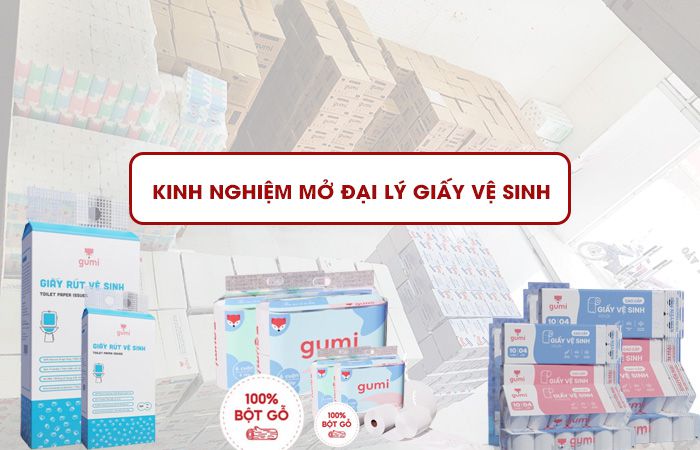 Kinh nghiệm mở đại lý giấy vệ sinh Gumi