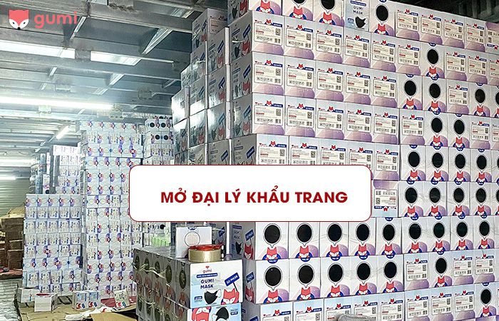 Mở đại lý khẩu trang Gumi