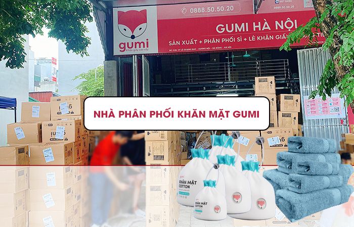 Phân phối khăn mặt giá sỉ tốt nhất tại Gumi| Chất lượng