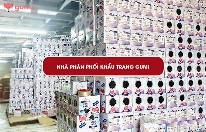 Nhà phân phối khẩu trang Gumi