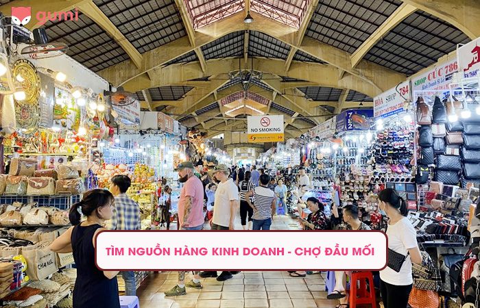 Tìm nguồn hàng kinh doanh chợ đầu mối