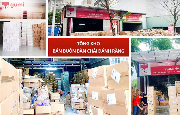 Gumi - tổng kho bán buôn bàn chải đánh răng