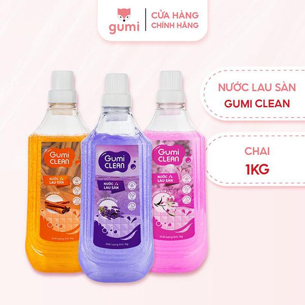 Nước lau sàn hương tự nhiên Gumi Clean