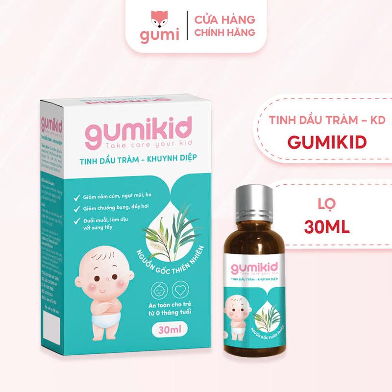 Tinh dầu tràm Gumikid chiết xuất từ tự nhiên