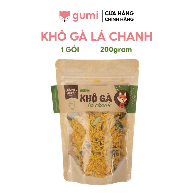 Khô gà lá chanh Gumi thơm ngon