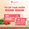 Túi zip thực phẩm GUMI - Hộp 30 túi
